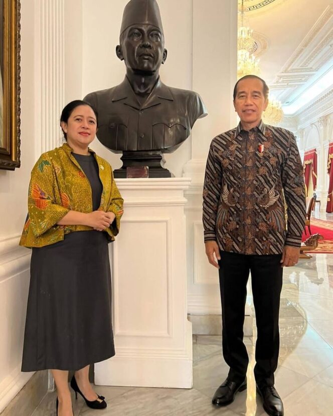 
Isu Hubungannya dengan Jokowi Memanas Puan : Siapa yang Panas Ya?