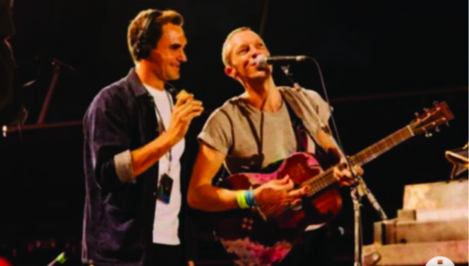 
Konser Coldplay yang digelar di Stadion Utama Gelora Bung Karno (GBK), Senayan, Jakarta Pusat, kemarin malam.(ist)