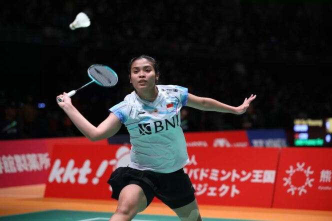 
Japan Masters 2023 Gregoria ke Semifinal