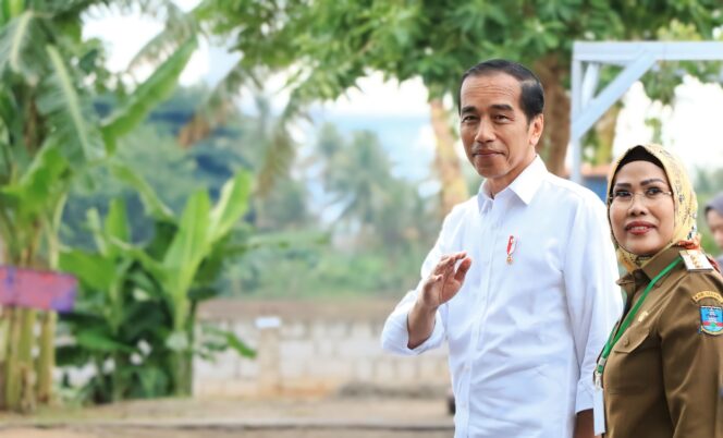 
Bupati Tatu Paparkan Kemajuan dari Dana Desa ke Jokowi