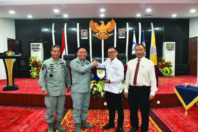 
Bakamla RI Kerja Sama dengan Universitas Sam Ratulangi