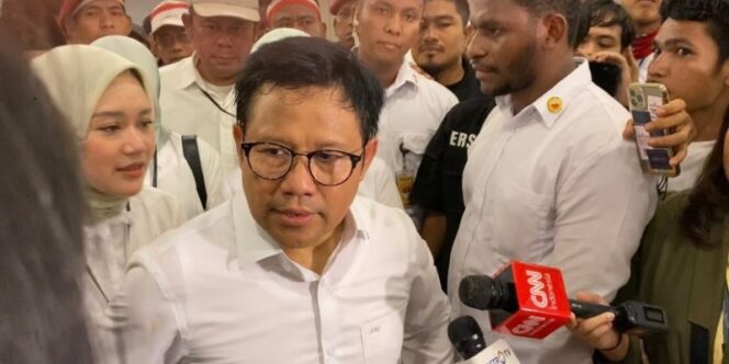 
Bak Lautan Massa di JIS,Cak Imin Minta Polisi Buka Semua Pintu Akses Masuk