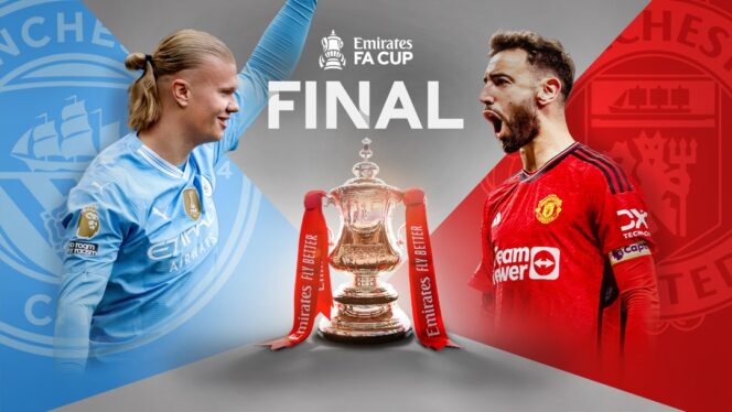 
Final Piala FA: MU Tantang Man City