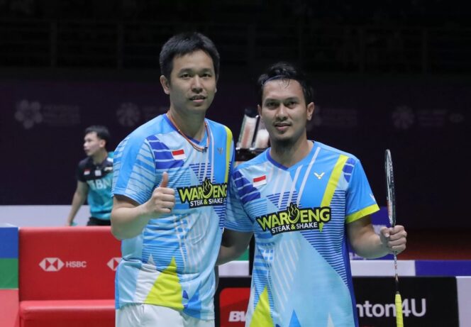 
Hendra/Ahsan, Bangga Masih Bisa Naik Podium