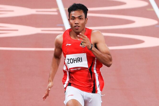 
Lalu Muhammad Zohri Siap Tampil di Olimpiade Paris