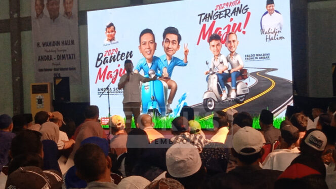 
Gerindra Soialisasikan Cagub Banten dan Cawalkot