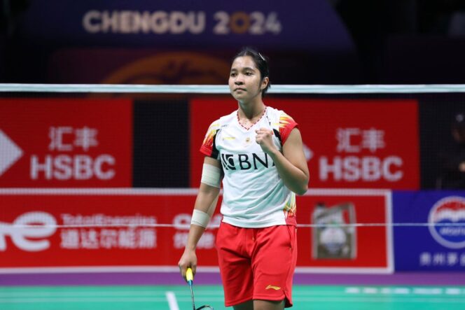 
Japan Open 2024: Ester Nurumi Melaju ke Babak 16 Besar