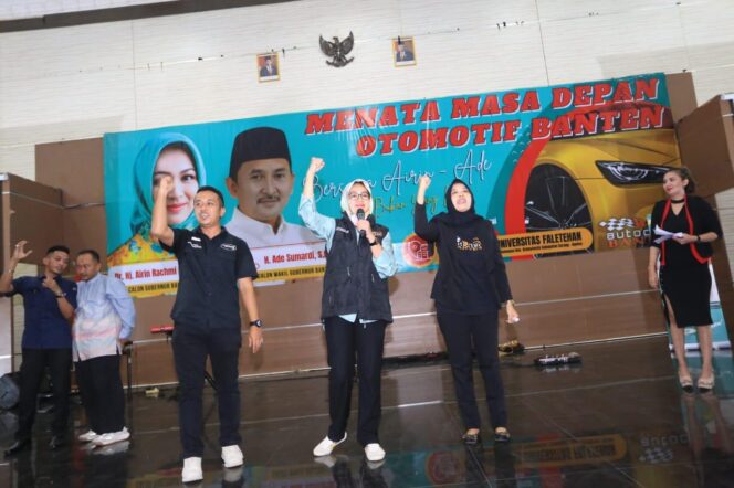 
Didukung Komunitas Otomotif, Airin Sinergikan Pengembangan Wisata