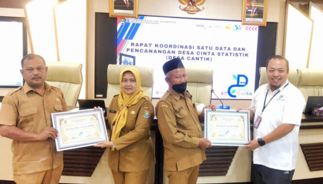 
Pemkab Tangerang Gelar Rapat Koordinasi Satu Data dan Pencanangan Desa Cantik