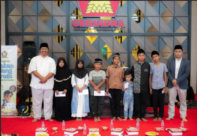
Momentum Ramadan, DPD Gerindra Banten Perkuat Kepedulian Sosial