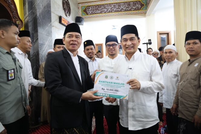 
Wagub Banten A Dimyati Perkuat Masjid Sebagai Pusat Pemberdayaan Masyarakat