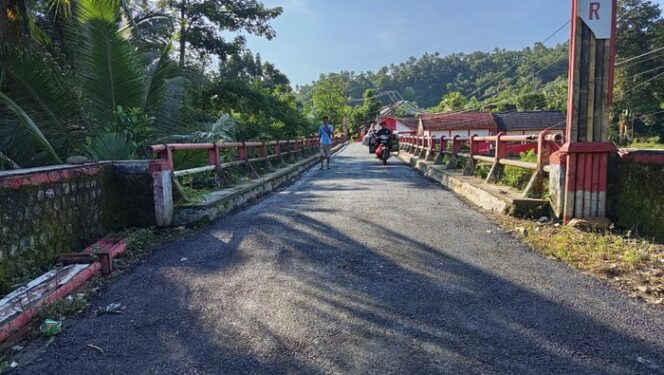 
Dicek Andra Soni Pekan Lalu, Jembatan Rusak di Pandeglang Kini Sudah Mulus