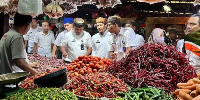 
Disperindag Lebak Intensifkan Sidak Pasar