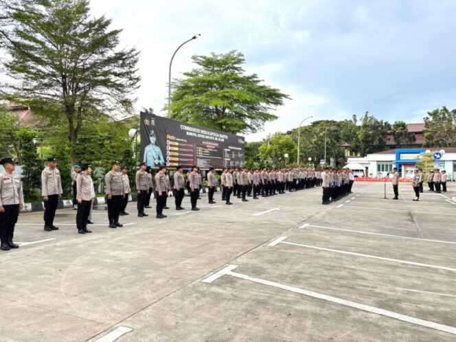 
Gelar Apel, Wakapolresta Tangerang Apresiasi Penertiban Premanisme dan Atribut Ormas