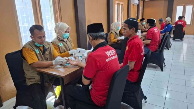 
Rutan Pandeglang Gelar Screening HIV dan Hepatitis untuk 314 Warga Binaan