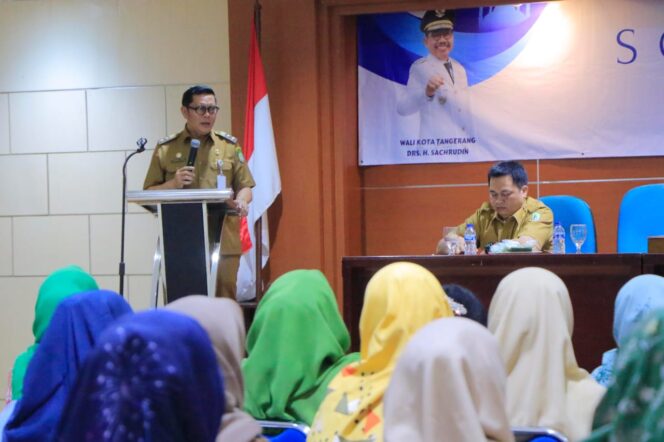 
Wakil Wali Kota Tangerang Ajak Masyarakat Jadi Konsumen Cerdas Lewat Sosialisasi