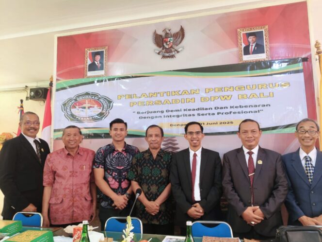 
I Nyoman Suteja Resmi Dilantik sebagai Ketua DPW PERSADIN Bali 2025–2029, Bertepatan Hari Lahir Pancasila