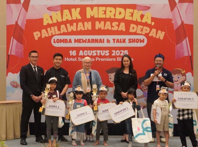 
Santika Premiere Bintaro dan Sekolah Murid Merdeka Wujudkan Kreativitas Anak Lewat Lomba Mewarnai