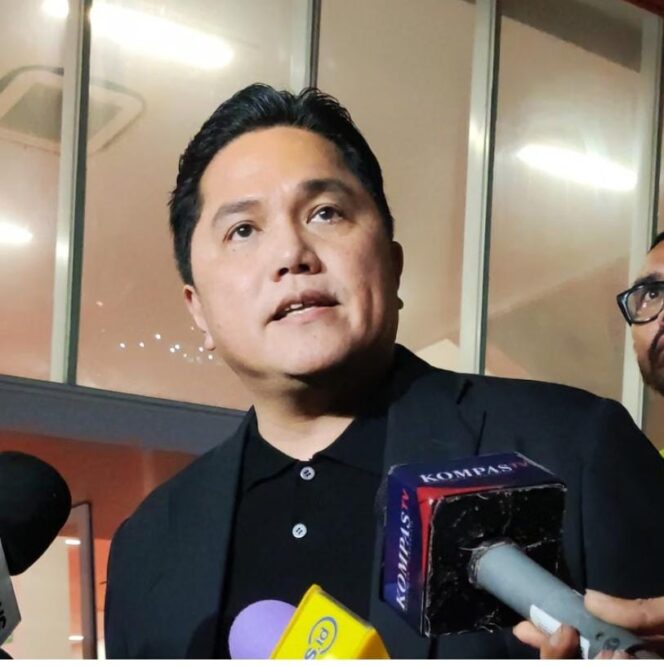 
Erick Thohir Dituding ” Cuekin” Pemuda