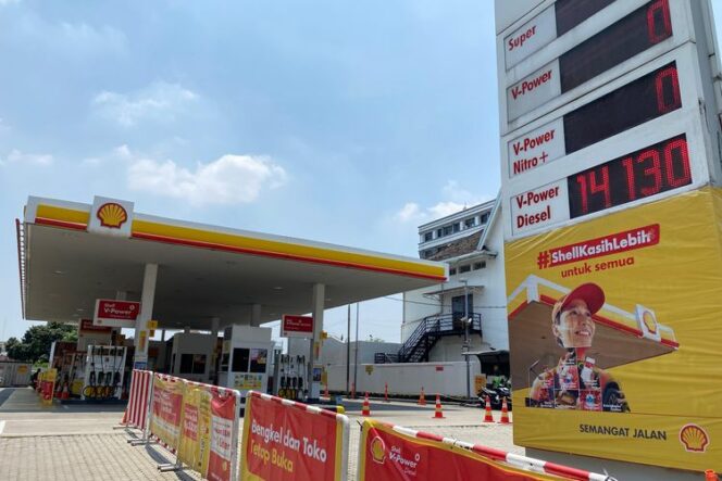 
Shell dapat 100 Ribu Barrel Pasokan BBM