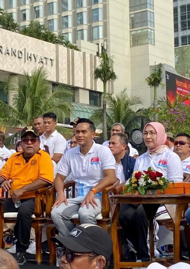 
Kadin DKI Bertekad Dongkrak Pertumbuhan Ekonomi Jakarta, HUT ke 58 dengan Funwalk