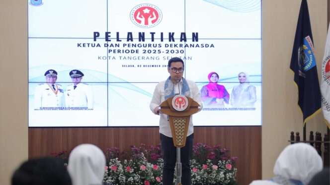 
Wakil Wali Kota Tangsel Pilar Berharap Dekranasda 2025-2030 Dapat Perkuat di Sektor Ekonomi Kreatif dan Pemberdayaan UMKM Lokal