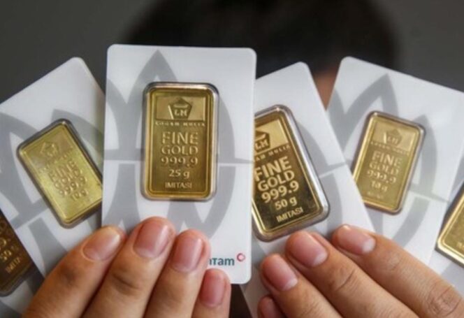 
Miris, Harga Emas Antam Turun