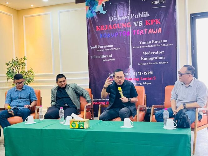 
Diskusi Publik Soroti Hubungan KPK dan Kejaksaan, Laporan Jampidsus Masih Menggantung