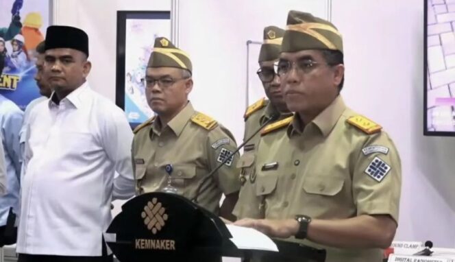 
K3 Bukan Lagi Administrasi, Menaker Tegaskan Standar Baru 2026