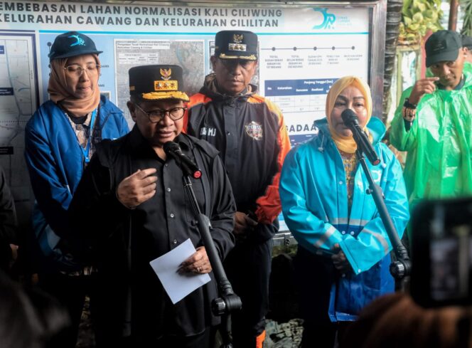 
Banjir Jakarta Disorot, Pramono Angkat Isu Normalisasi Kali Ciliwung