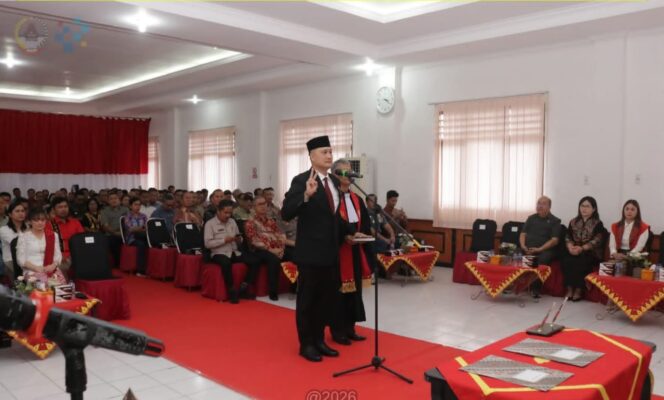 
Andika P. Laoli Jabat Sekda Gunungsitoli Usai Dilantik Wali Kota