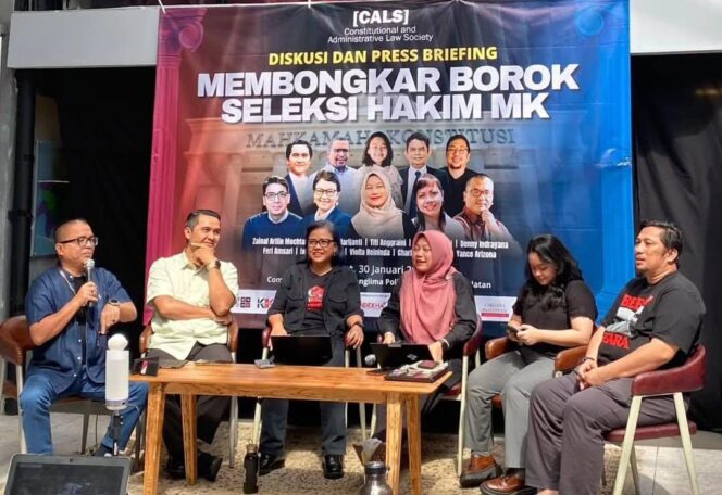 
Forum Akademisi CALS Bongkar Masalah Penunjukan Adies Kadir ke MK