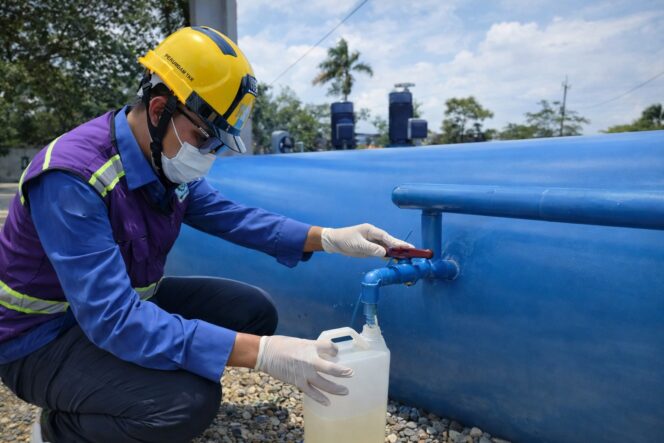 
​Sistem Pengolahan Diperketat, PERUMDAM TKR Pastikan Air Tetap Higienis di Tengah Pencemaran