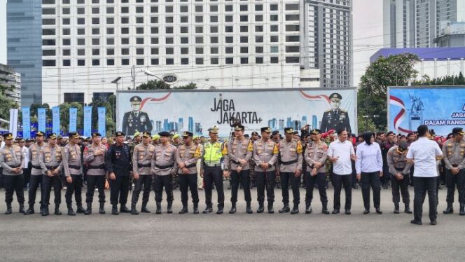 
​Kapolda Pimpin Apel Siaga 10.000 Personel: Jaga Jakarta, Jaga Indonesia!