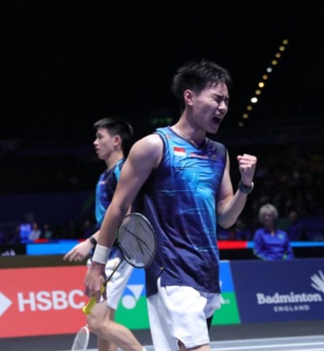 
All England 2026: Raymond/Joaquin Tampil Memukau, Satu Kaki di Partai Final!
