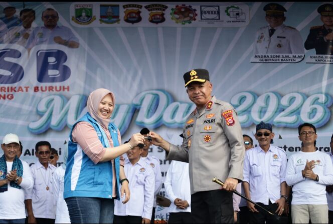 
Kapolda Banten Hadiri May Day 2026: Sinergi Buruh Kunci Stabilitas Ekonomi