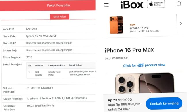 
Pengadaan iPhone Kemenko Pangan: Gaya Elit, Urus Minyak Goreng Sulit