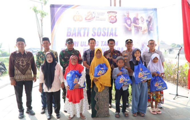 
Sambut Hari Bhayangkara, Ditreskrimum Polda Banten Gelar Bakkes dan Bansos