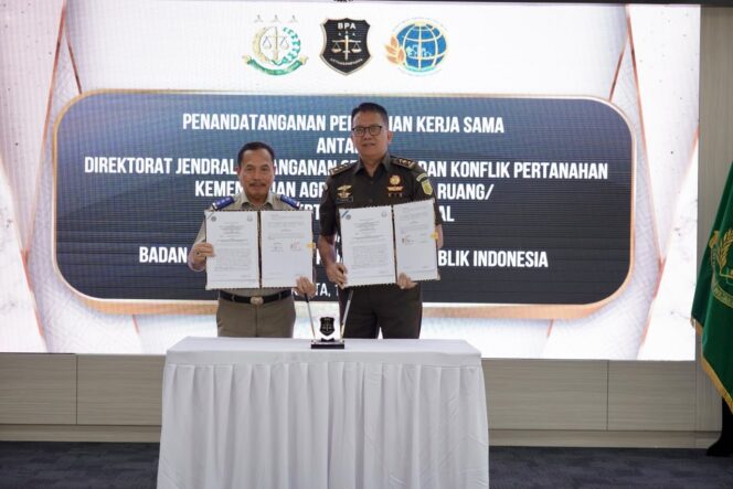 
Berantas Mafia Tanah, Ditjen PSKP dan BPA Kejagung Resmi Jalin Kerja Sama