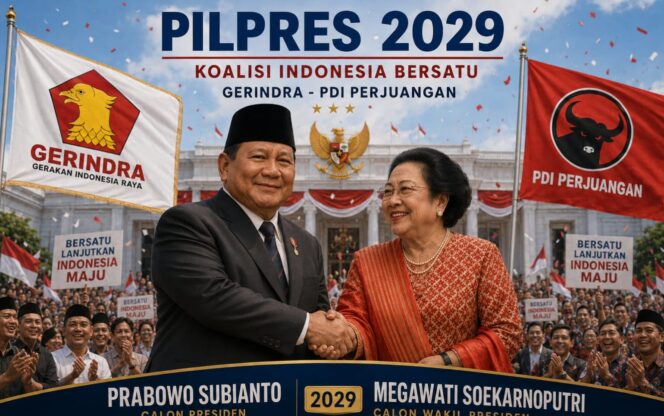 
Pengamat : Pastikan Prabowo Gandeng PDIP Lawan Gibran di Pilpres 2029