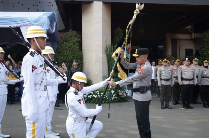 
Polda Banten Sambut Tanda Kehormatan Nugraha Sakanti, Wujud Kepercayaan Negara atas Kinerja Polri