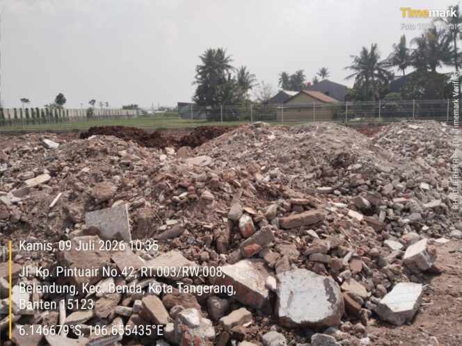 
Wakil Ketua KATAR Kecamatan Benda Mendesak Kaunang “Tinjau Alun-alun”